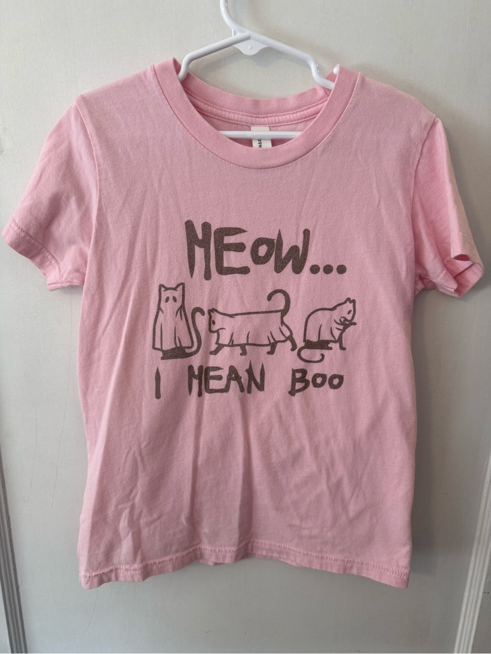 Bella+Canvas Light Pink Crewneck Tee